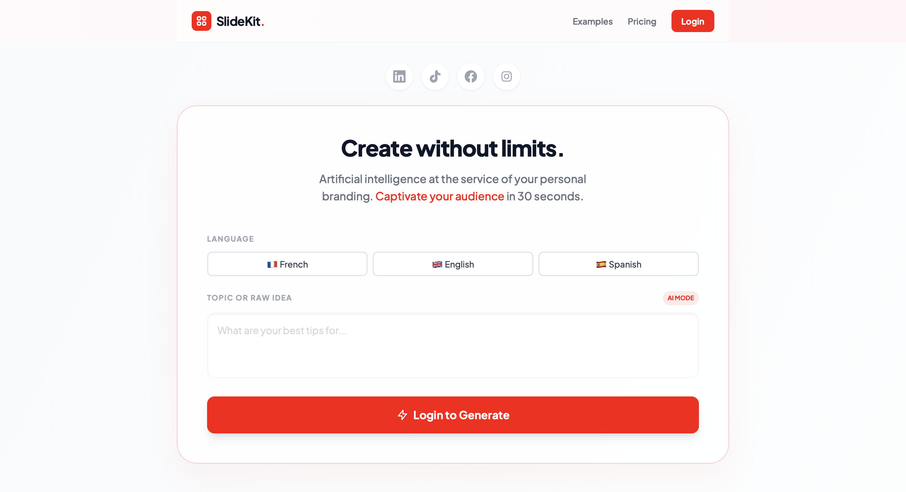 Social Banner